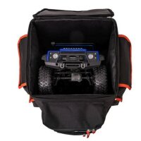 RC-Rucksack schwarz/rot 58,5x30x30 cm