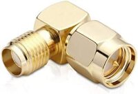 Winkel-Adapter 90° SMA-Stecker auf SMA-Buchse