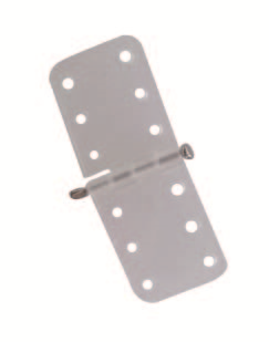 St.Ruderscharniere 11 x 28 mm /Nylon (10 stk)