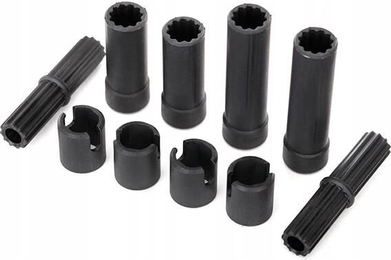 Halbachsen, Mitte, vorn/hinten, satz Kunststoff