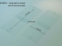 Universal Flächen Servoabdeckung GFK (2 stk)