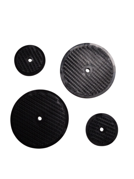 Mikrohakenscheiben kletthaken (2x25mm & 2x45mm) zum Anschrauben