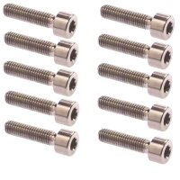 Zylinder Schrauben M4x10 10Stk Edelstahl Innensechskant