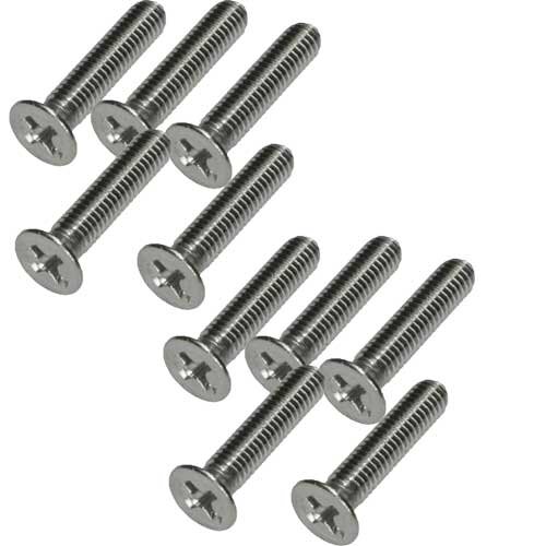 Senkkopfschrauben M2x10 10Stk Edelstahl