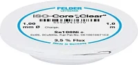 ISO-Core Clear Sn100Ni+ Sn99,25Cu0,7Ni Lötzinn Ø 1mm (1m)