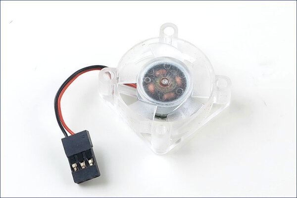 L&uuml;fter 30x30x10mm 5V 10.000RPM f&uuml;r EzrunSC8, Xerun SCT transparent