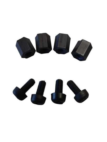 Kunststoff Abstandsbolzen M3 Abstandmaß 6mm Innen/Innengewinde (4 stück)