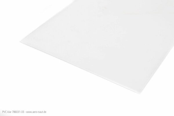PVC,klar-transparent 320x194x0,25mm