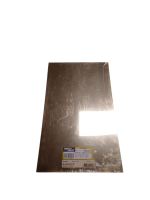 Styrol Platte, Goldfolienbeschichtet 320x194x2,0mm