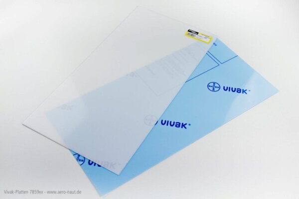 Vivak®-Platte 500x250x3,0mm