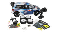 Hyper Go VW Polo WRC Rallye brushless 4WD 1:7 RTR