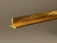 Messing T-Profil 15x8