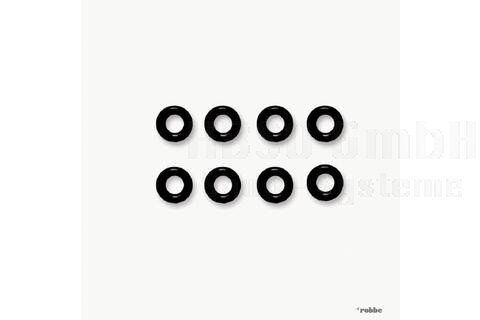 Gummit&uuml;llen - Set 1 (8 stk)