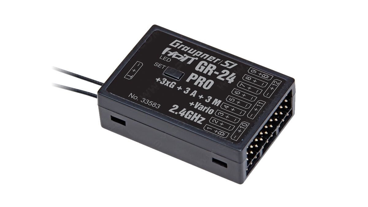 Graupner GR-32 Dual HoTT - 2.4 GHz Empfänger 16 Kanäle - HEPF Modellb