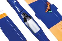 Robbe Modellsport Amplitude PNP Voll-GfK/CfK Hotliner Neon Orange/Blau, eingebaute Servos und Antrieb