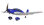 Cirrus SR22 brushless 520mm 4-Kanal 3D/6G RTF blau