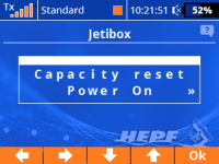 HEPF Voltario S30 Telemetrie Stromüberwachung eines Servos