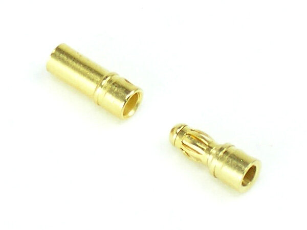 Goldkontakt kurz 3,5mm Paar