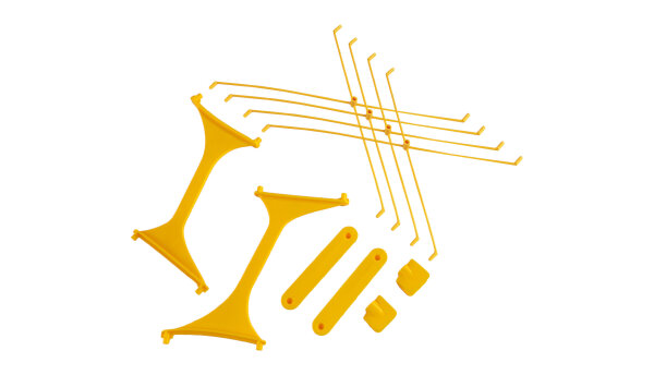 Tragfl&auml;chenstreben Set Beech D17S gelb