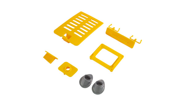 Kunststoffteile Rumpf Set Beech D17S gelb