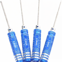 4-teiliges Sechskant-Schraubendreherset Blau