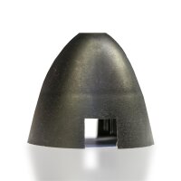 Turbo-Leichtspinner-Kappe schwarz (34,5mm)