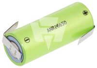 A123 Einzelzelle mit Z-Lötfahne, 3,3V/2500mAh...