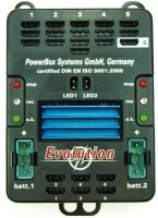 PowerBox Evolution, inkl. SensorSchalter, 6 Patchkabel,...