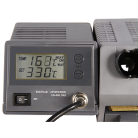 Digitale Lötstation McPower "LS-450 digi",230V / 50 Hz, 48W-Lötkolben, grau