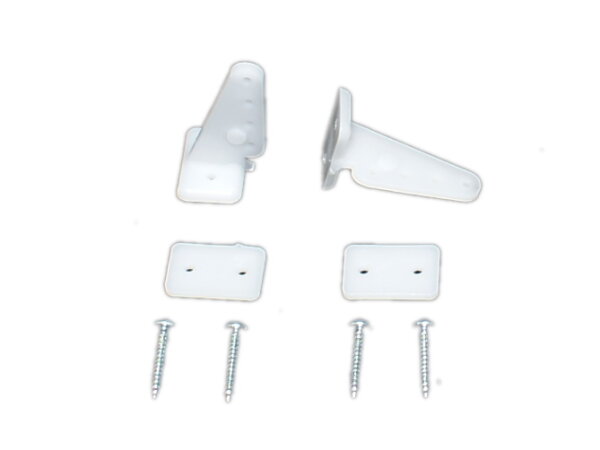 Ruderhorn mit Gegenplatte 23x10 2 St