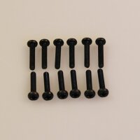 Kreuzschlitzschrauben mit Rundkopfkopf für DF-Models 1:8er Modelle