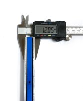 HEPF Elektrische Störklappen 300mm (Paar) 7,4V blau eloxiert