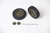 MB Scaler 1:6 - Hinterräder komplett (2 Stück)