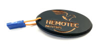 HEPF / HEMOTEC Bindestecker Bind Plug für JETI Empfänger mit elegantem Holzanhänger