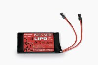 GRAUPNER SENDERAKKU LIPO 3,8V 5000MAH TX 21WH