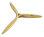 Fiala 3-Blatt 28x12 Verbrenner Holzpropeller - natur