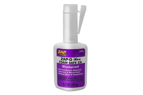 ZAP-O FOAM SAFE CA PT-25X Styro Sekundenkleber, 20g