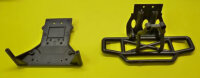 Vorderer Stoßfänger und Chassiplatte für DF-Models 1:10er Monster Truck