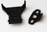 Vordere Stoßfänger samt Chassisvorderplatte für DF-Models 1:10er und 1:8er Buggy