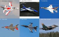 Flex Innovations Flächen - und Leitwerkssteckung F-100D