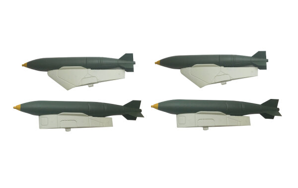 Flex Innovations Bombenattrappe mit Halterung 4Stk. Grün F-100D