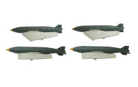Flex Innovations Bombenattrappe mit Halterung 4Stk. Grün F-100D
