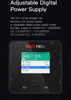 ISDT P10 Dual Smart Charger 1-6A 250W (x2) 10A (2x)  400W/16A parallel Ladegerät