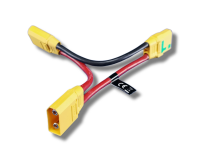 Serielles Kabel XT90 6mm² 10cm mit Antiblitz