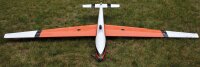 Robbe Modellsport MDM-1 FOX 3,5M Segler PNP voll GFK/CFK lackiert orange Kunstflug-Segelflugzeug
