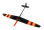 Kite ARF CFK DLG/F3K Regular Orange Cloud 1500mm inkl. Schutztaschen