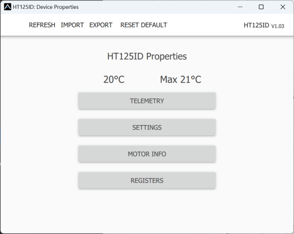 HT125 Temperatursensor mit Kabel online bei Höllein