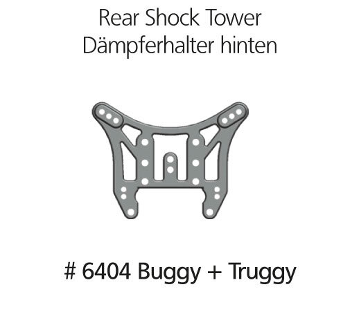 Dämpferhalter hinten  B+T