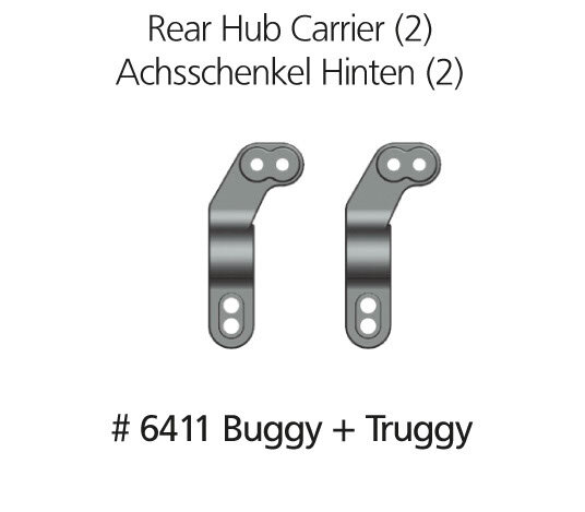 Achsschenkel hinten  (2)  B+T