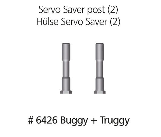 Hülse Servo Saver (2)  B+T
